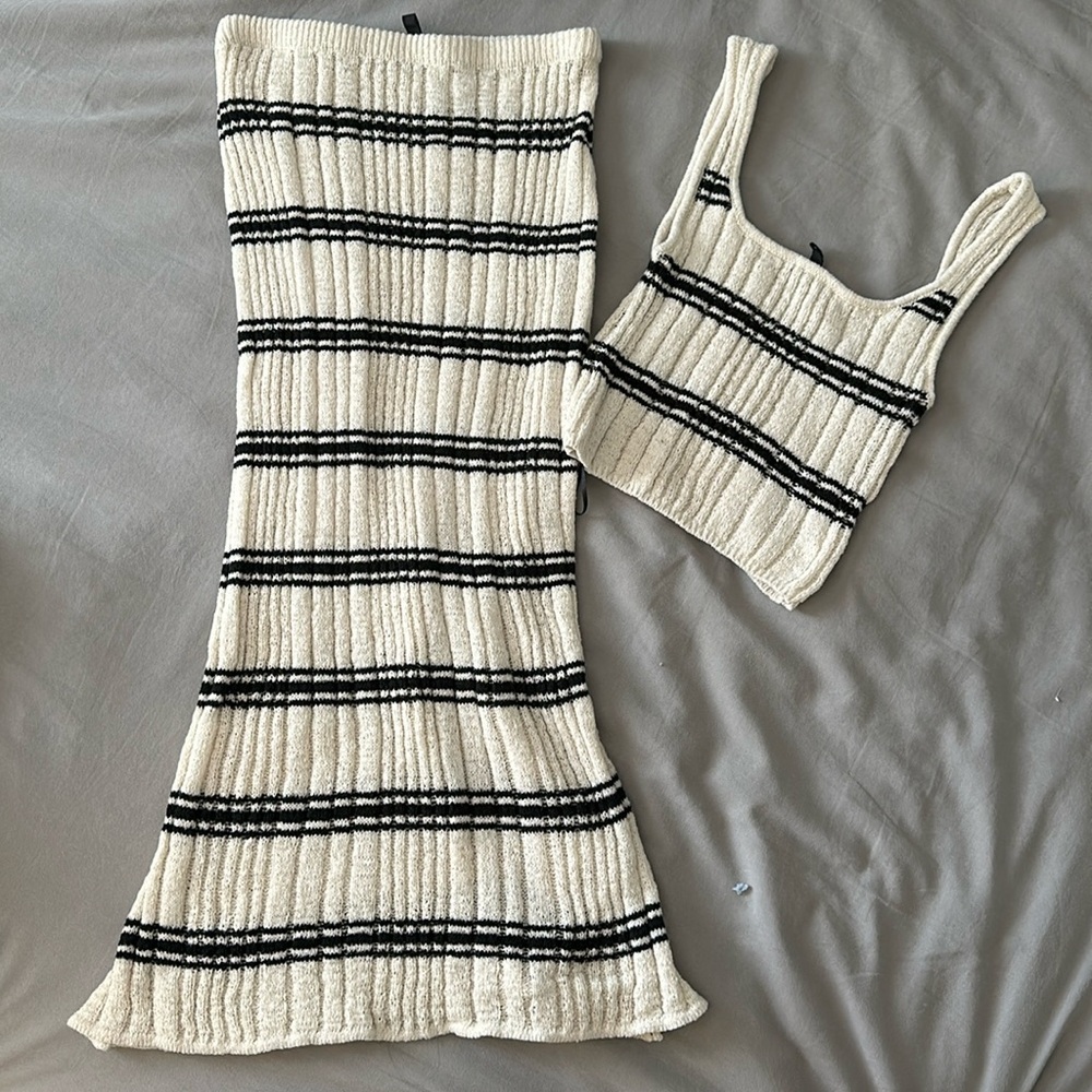 Rib Knit Set